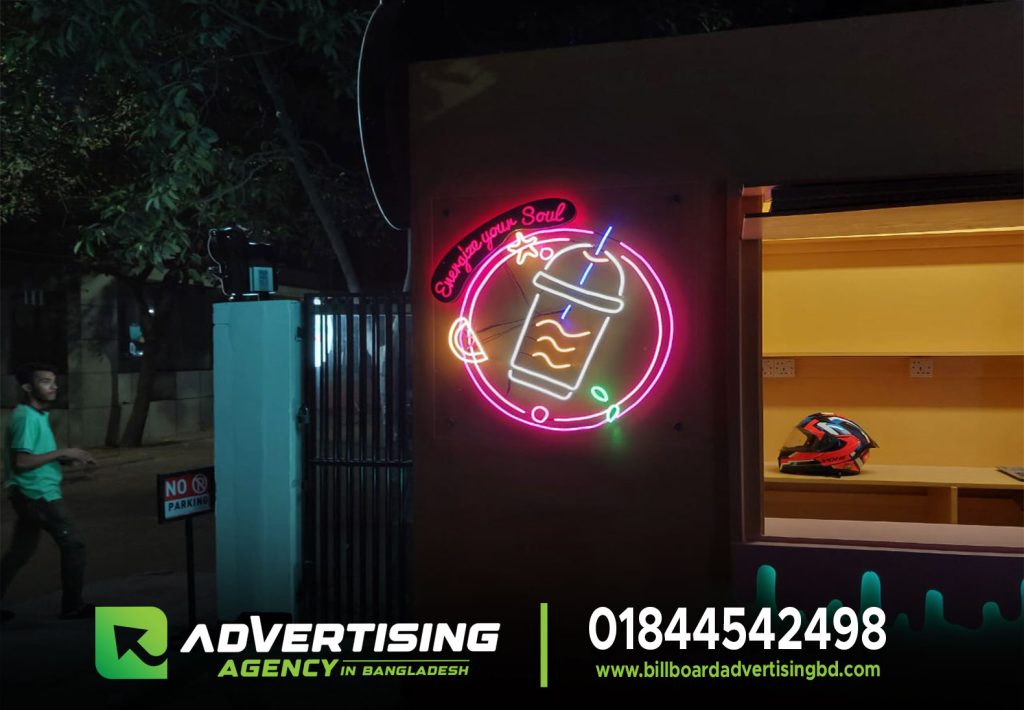 Best Outdoor Neon Sign Board Price in Bangladesh