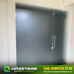 Waterproof frosted glass sticker in bangladesh