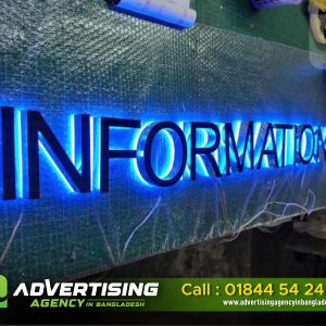 3D Acrylic Letter LED Sign ACP Board